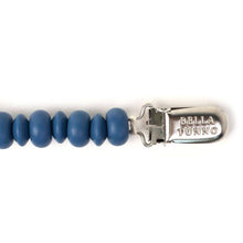 Load image into Gallery viewer, Bella Tunno - Navy Pacifier Clip
