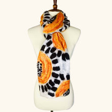 Load image into Gallery viewer, Pomegranate Moon - Papaya Scarf
