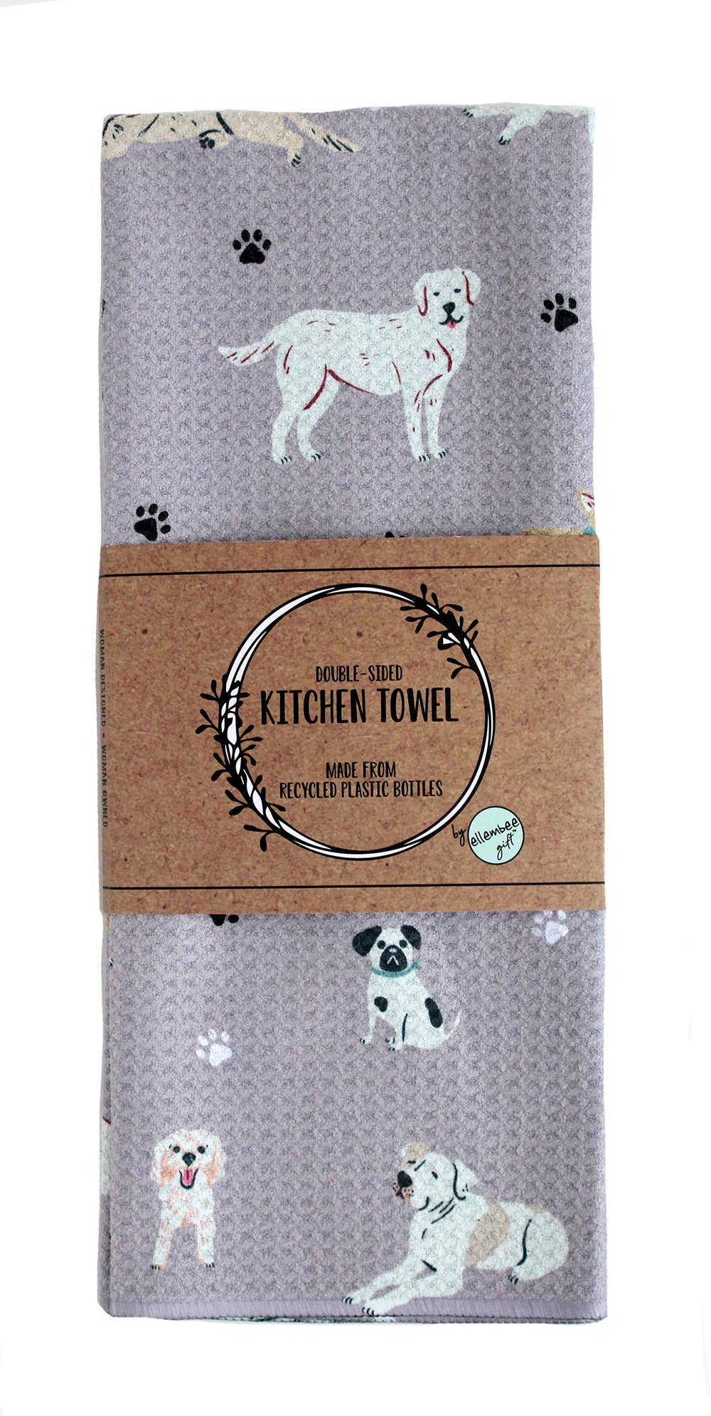 ellembee gift - Shop doggies | two sided waffle towels with hanging loop