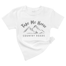 Load image into Gallery viewer, Spunky Stork - Country Roads Organic Cotton Baby Bodysuit Toddler Shirt: Thunder / 0-3 Months Bodysuit
