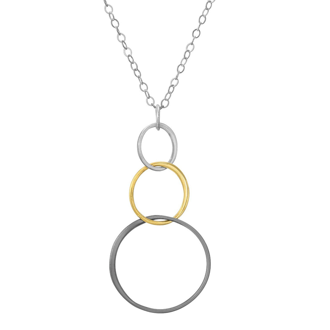 Sosie Designs - Mixed Metal Bubble Necklace