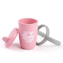 Load image into Gallery viewer, Bella Tunno - Sip Me Baby Happy Sippy Cup: Pink
