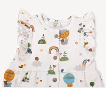 Load image into Gallery viewer, Fly Away Balloon Ruffle &amp; Button Jumpsuit

