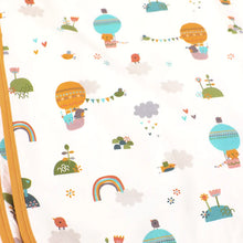 Load image into Gallery viewer, Fly Away Balloon Reversible Blanket
