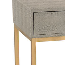 Shagreen Accent Table