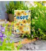 Load image into Gallery viewer, Hope for Peace Garden Flag
