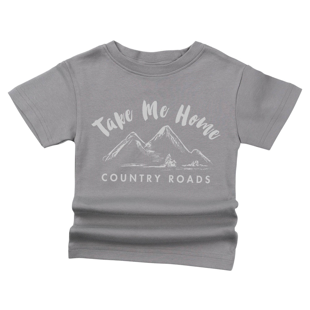 Country Roads Organic Cotton Baby Bodysuit Toddler Shirt