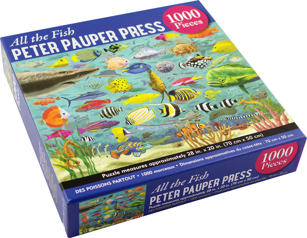 All The Fish 1000 Piece Jigsaw Puzzle