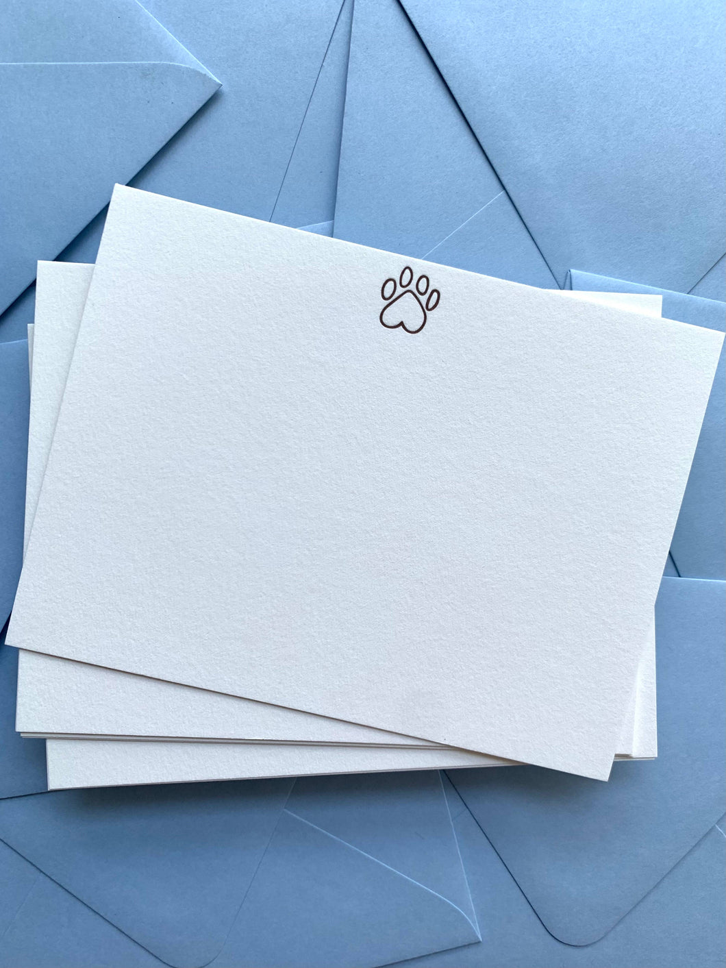 Paw Print Notecard Set - Informals