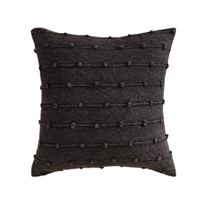Charcoal Knots 20x20 pillow