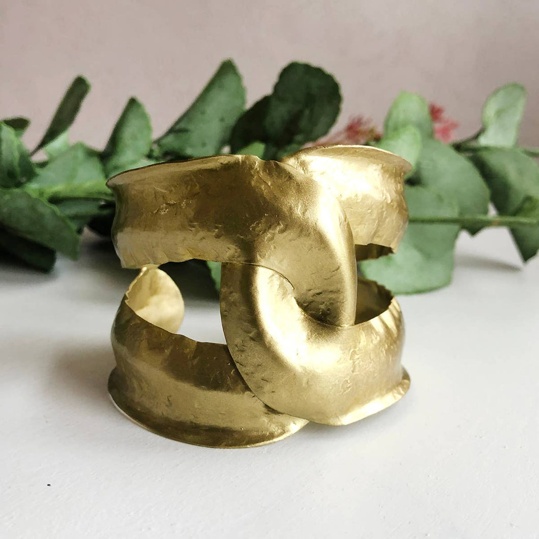 WorldFinds - Artifact Cuff - Gold