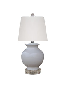 Grey Round Lamp