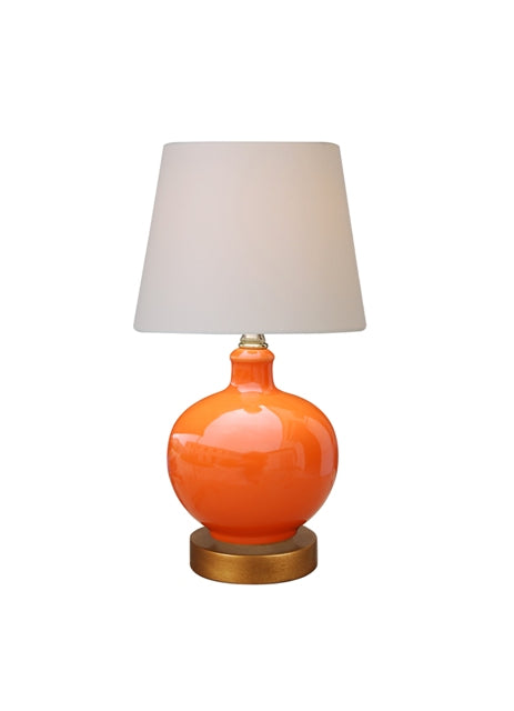 Orange Vase Lamp