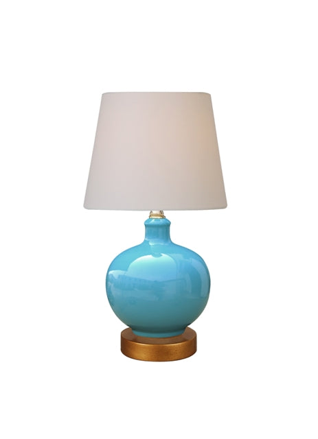 Turquoise Blue Mini Lamp