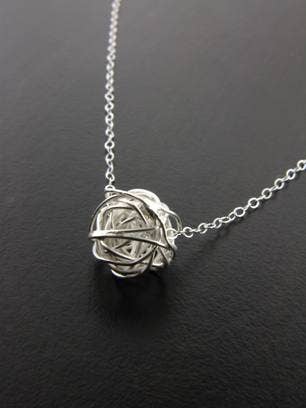 Sosie Designs - Round Mesh Necklace