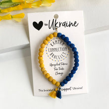 Load image into Gallery viewer, Love To Ukraine • Kantha Connection Bracelet
