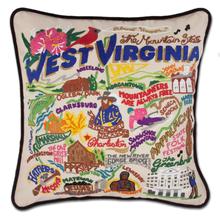 Load image into Gallery viewer, West Virginia State Pride Pillow
