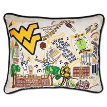 Load image into Gallery viewer, West Virginia University Pillow
